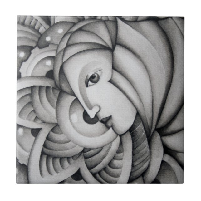 Cerâmica Azulejo de Fata Morgana (Frente)