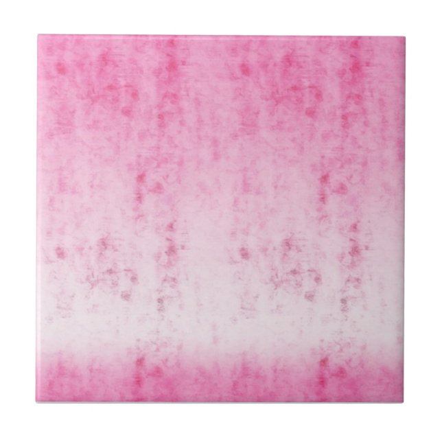Cerâmica Azulejo de Faux escovado rosa (Frente)