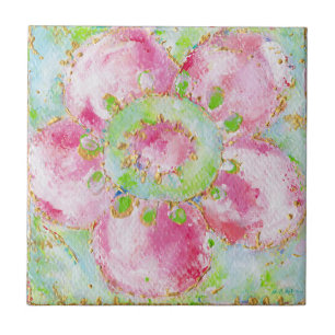 Cerâmica Azulejo de Fleur dois