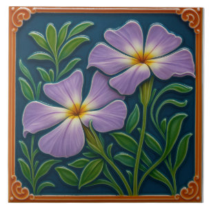 Cerâmica Azulejo de Flor