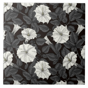 Cerâmica Azulejo de flores solares