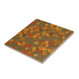 Cerâmica Azulejo de Folhas