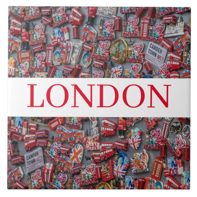 Cerâmica Azulejo de fotos cerâmicas de Londres (Frente)