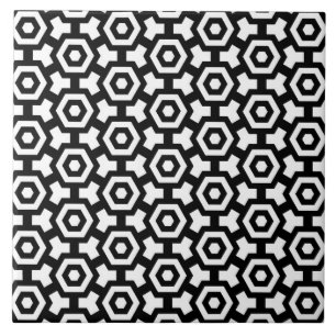 Cerâmica Azulejo de fotos do Hexagon Rings