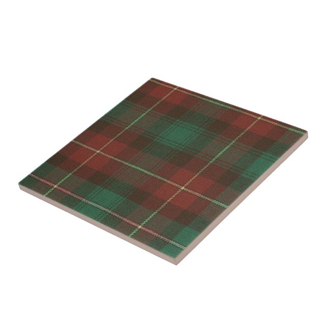 Cerâmica Azulejo de Frameable do impressão do Tartan de PEI (Lateral)
