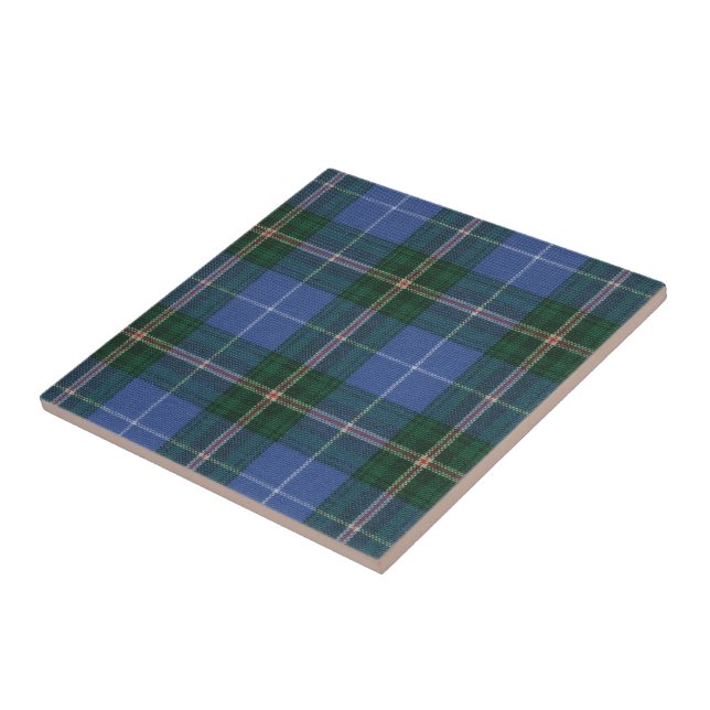 Cerâmica Azulejo de Frameable do Tartan de Nova Escócia (Lateral)