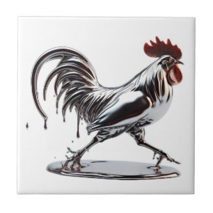 Cerâmica Azulejo de galeria de metal líquido