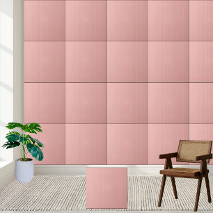 Cerâmica Azulejo de Grãos de Madeira Rosa Chic
