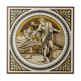 Cerâmica Azulejo de Imagem de Cymbeline Repro Minton Shakes