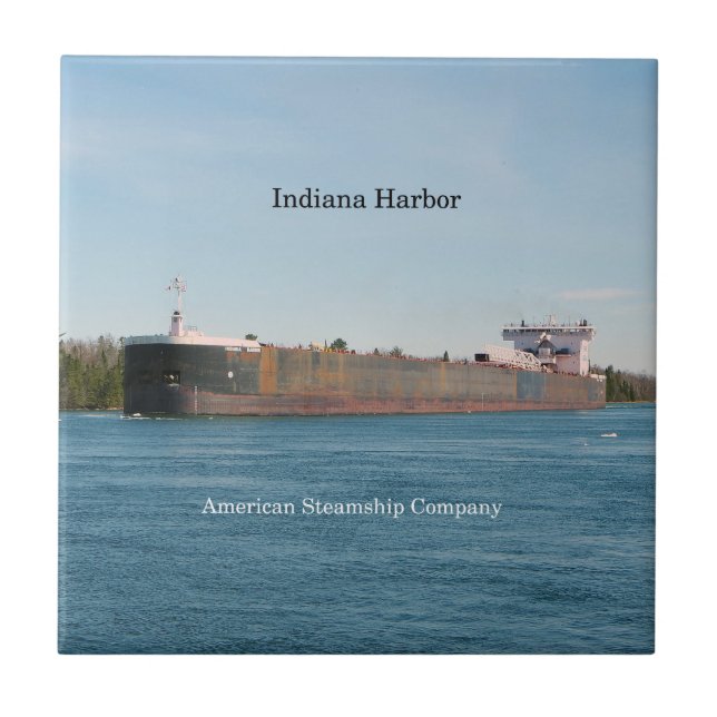 Cerâmica Azulejo de Indiana Harbor (Frente)