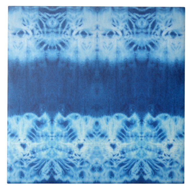 Cerâmica Azulejo de Interconexão Shibori (Frente)