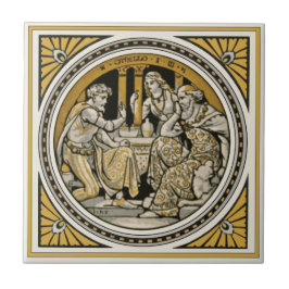 Cerâmica Azulejo de John Moyr Smith, Minton Shakespeare Oth