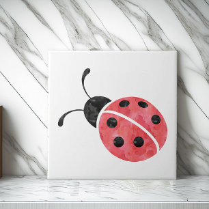 Cerâmica Azulejo de Ladybug cerâmico