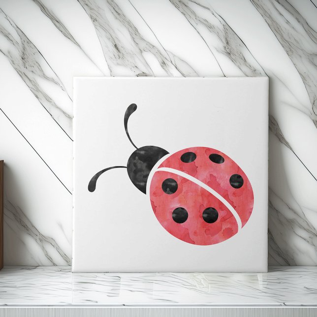 Cerâmica Azulejo de Ladybug cerâmico (Criador carregado)