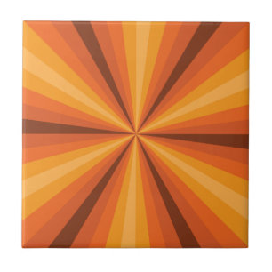 Cerâmica Azulejo de laranja de ilusão óptica