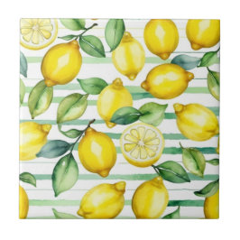 Cerâmica Azulejo de limão