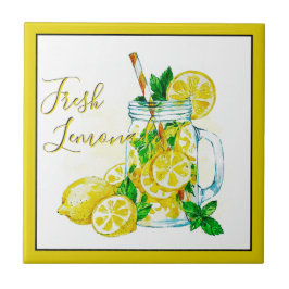 Cerâmica Azulejo de limonada