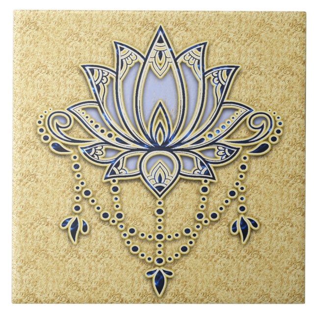 Cerâmica Azulejo de Lotus Cerâmica. (Frente)