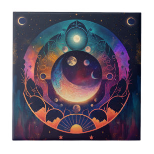 Cerâmica Azulejo de lua