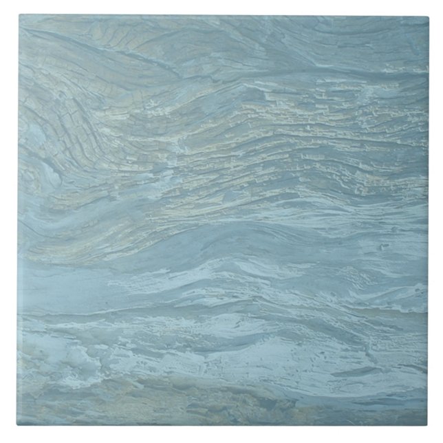 Cerâmica Azulejo de madeira azul da textura (Frente)