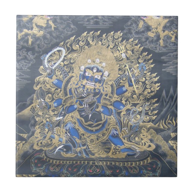 Cerâmica Azulejo de Mahakala (Frente)