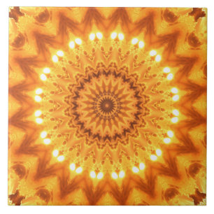 Cerâmica Azulejo de Mandala - Grande