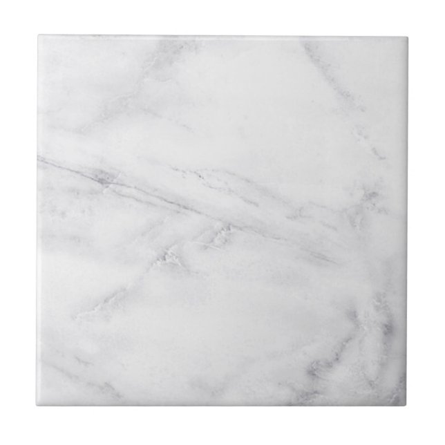 Cerâmica Azulejo de mármore branco (Frente)