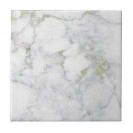 Cerâmica Azulejo de Mármore Personalizável com Veias Dourad