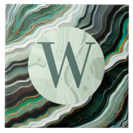 Cerâmica Azulejo de Mármore Verde Claro