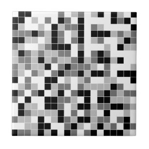 Cerâmica Azulejo de materiais geométricos monocromáticos
