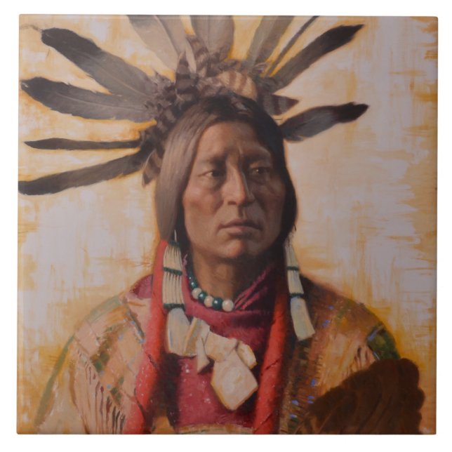 Cerâmica Azulejo de muitos chifres (Frente)