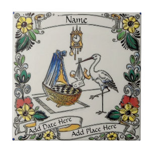 Cerâmica Azulejo de Nascimento, Olhar Holandês, Personaliza