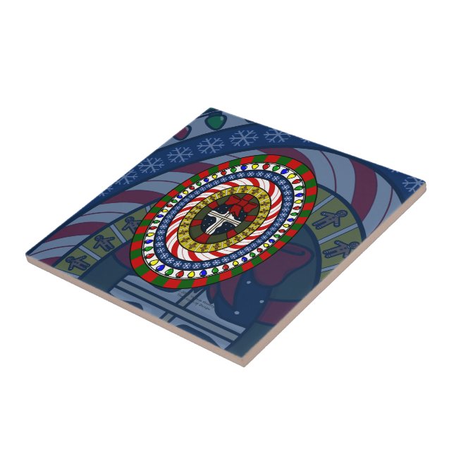 Cerâmica Azulejo de Natal (Lateral)