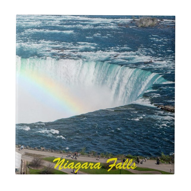 Cerâmica Azulejo de Niagara Falls (Frente)