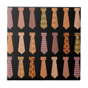 Cerâmica Azulejo de Novidade do Padrão Gravatas Menswear