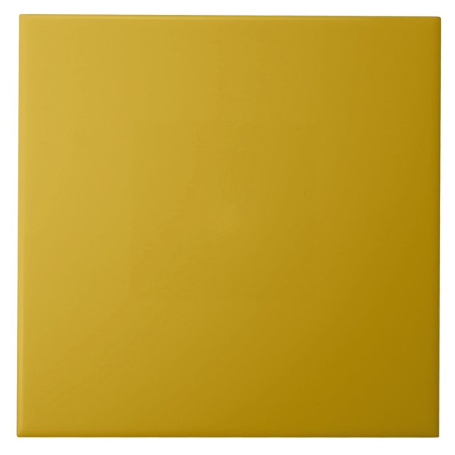 Cerâmica Azulejo de Ochre Amarelo. (Frente)