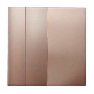Cerâmica Azulejo de ouro rosa