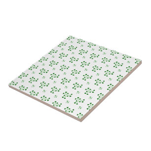 Cerâmica Azulejo de Padrão de Camarões Verdes