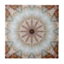 Azulejo de Padrão Geométrico de Pássaros Modernos