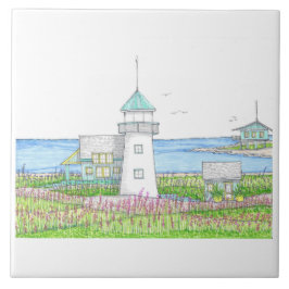 Cerâmica Azulejo de Parede Farol