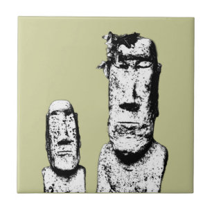 Cerâmica Azulejo de pedra de duas cabeças (os Eds)