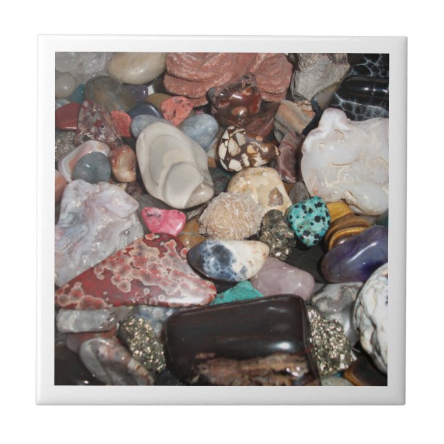 Cerâmica Azulejo de Pedra Polida (Frente)