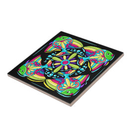 Cerâmica Azulejo de peixe Talavera