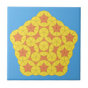 Cerâmica Azulejo de Penrose Sun 2