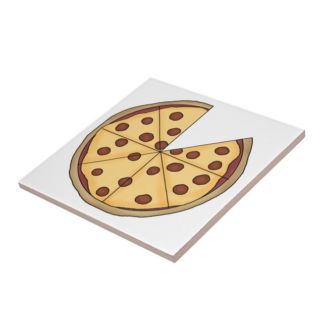 Cerâmica Azulejo de pizza (Lateral)