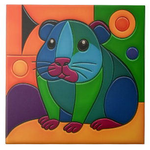 Cerâmica Azulejo de Porquinho-da-Índia