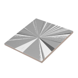 Cerâmica Azulejo de prata cerâmico por Janz 4.25x4.25