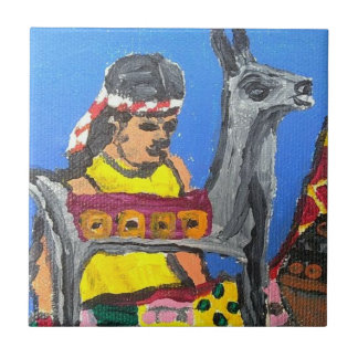 Cerâmica Azulejo de prata do lama