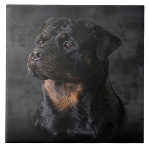 Cerâmica Azulejo de Rottweiler