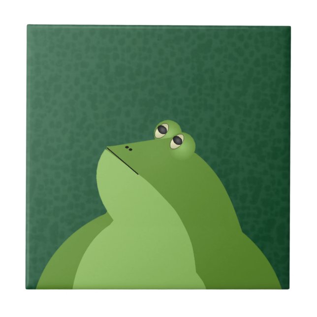 Cerâmica Azulejo de Serenata Bullfrog (Frente)